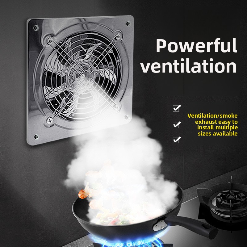 Commercial Kitchen Exhaust - Ventilador de Cozinha de Aço Inoxidável