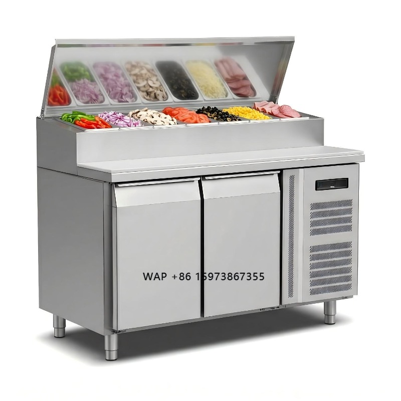 Commercial Kitchen Fridge - Refrigerador de Preparação de Sanduíches OEM