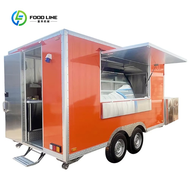 Commercial Kitchen On Wheels - Caminhão de comida tecologicamente avançado personalizado