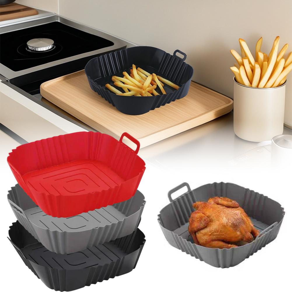 Commercial Kitchen Pots And Pans - Acessórios Reutilizáveis para Airfryer: Forro de