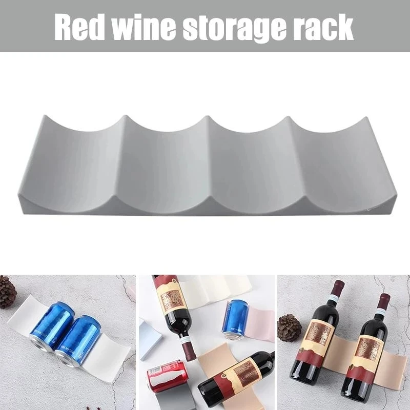 Commercial Kitchen Fridge - Suporte empilhável para garrafas de vinho,