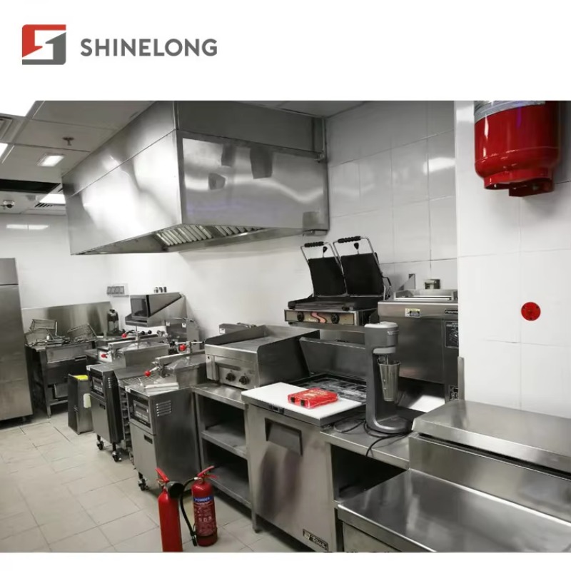 Commercial Kitchen Layout - Equipamento de restaurante de fast food,