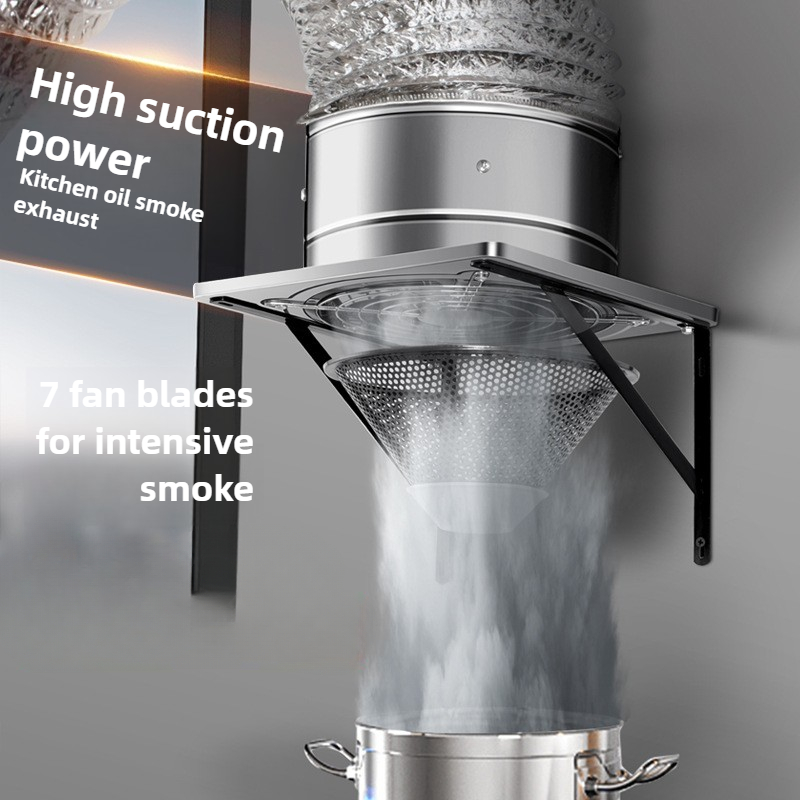 Commercial Kitchen Exhaust - 6/8 Polegada extrator ventilador de ventilação