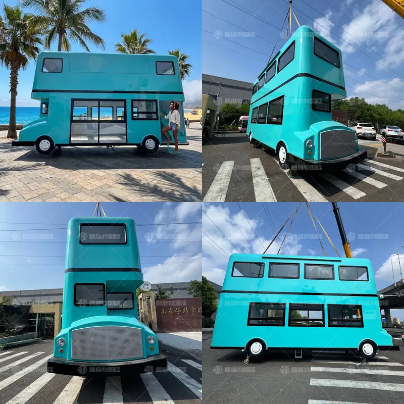 Food Truck Ônibus de Dois Anda - Commercial Kitchen On Wheels avaliação e preço