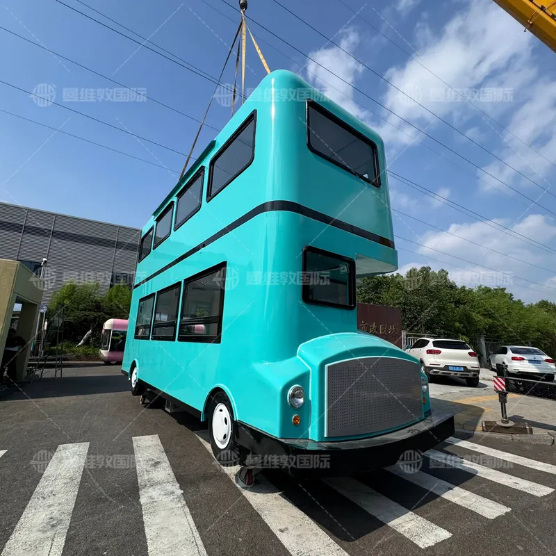 Food Truck Ônibus de Dois Anda - Commercial Kitchen On Wheels avaliação e preço