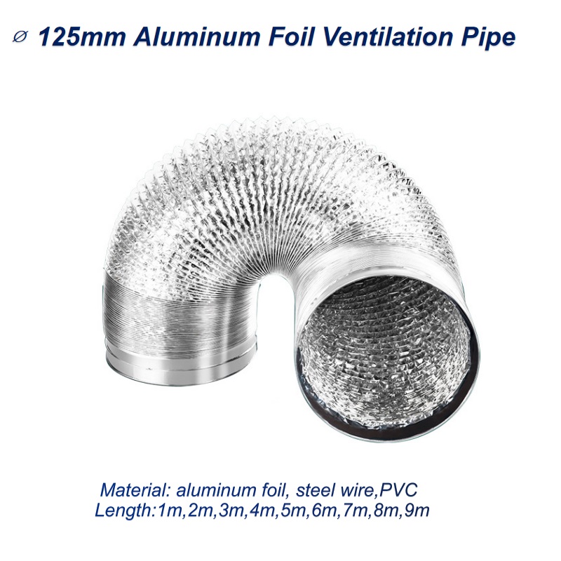 Alumínio Foil Ventilação Tubo, - Commercial Kitchen Exhaust avaliação e preço