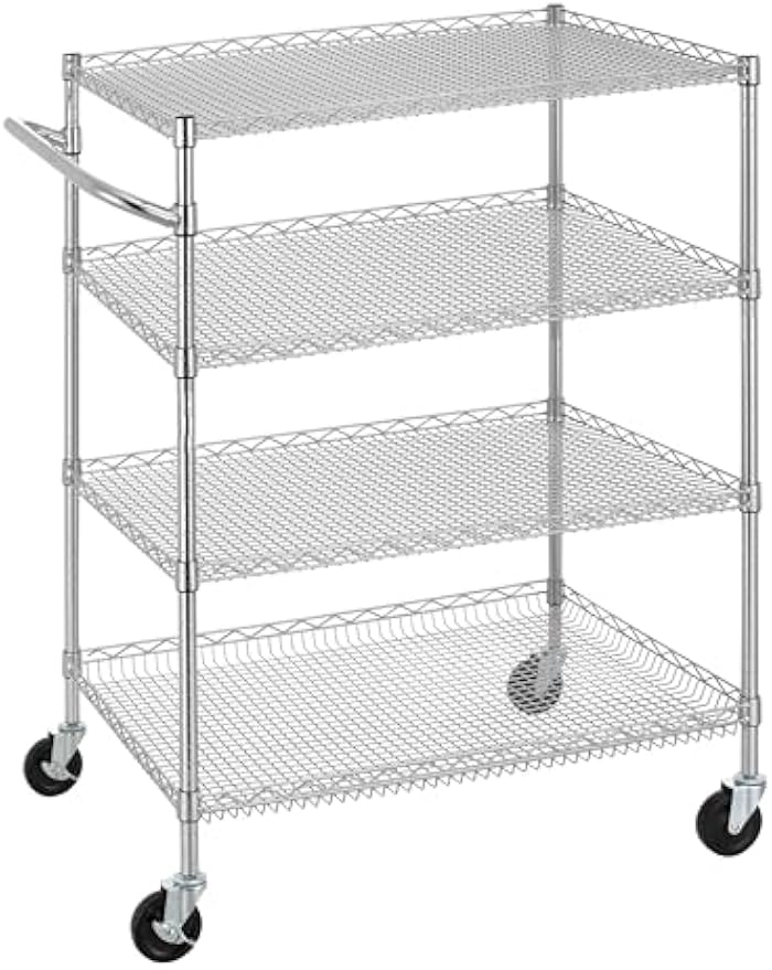 Carrinho Organizador Comercial - Commercial Kitchen On Wheels avaliação e preço