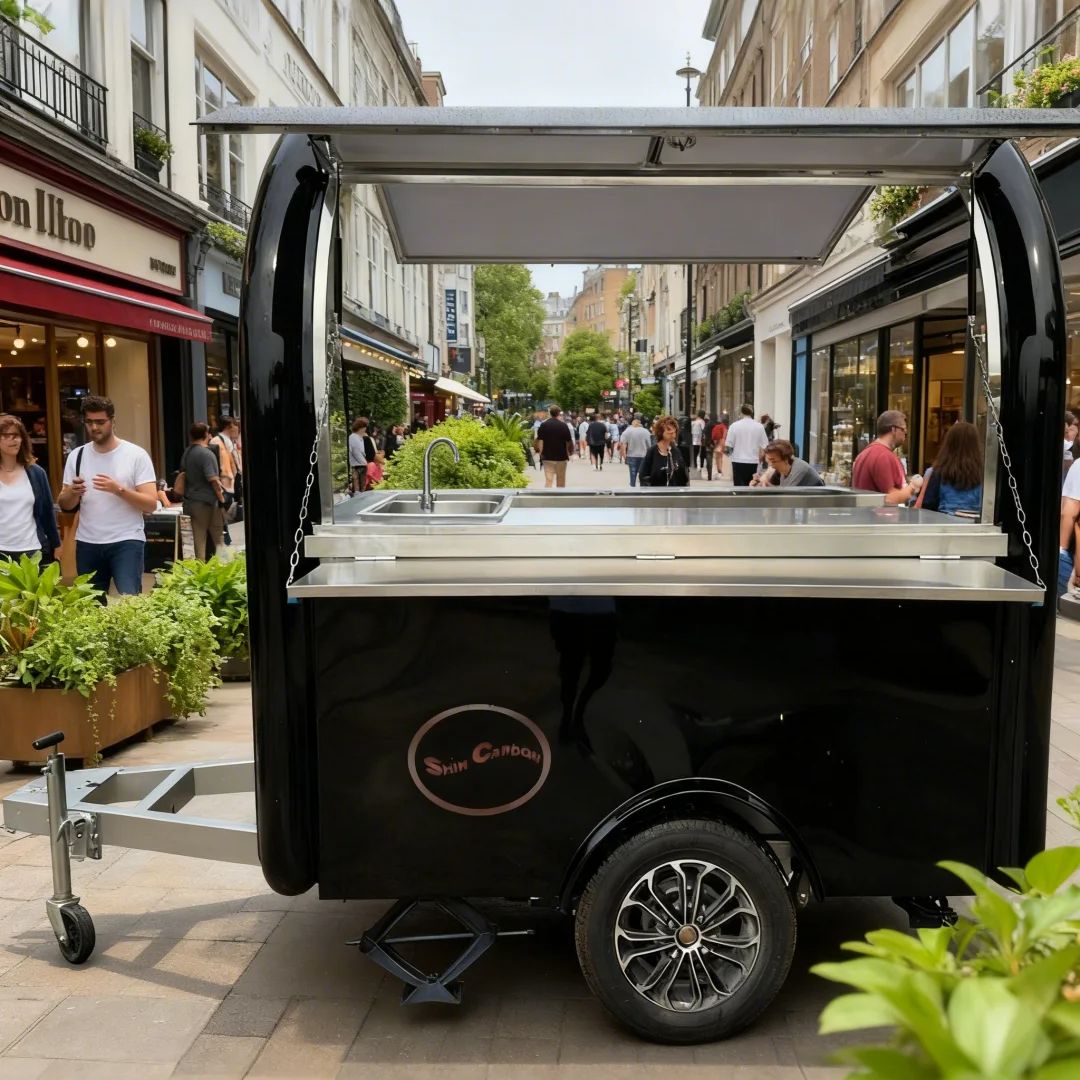 Venda direta em massa caminhão - Commercial Kitchen On Wheels avaliação e preço