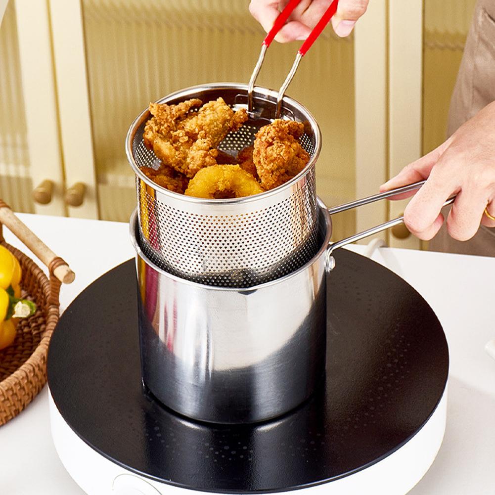 Panela de Fritura em Aço Inoxi - Commercial Kitchen Pots And Pans avaliação e preço