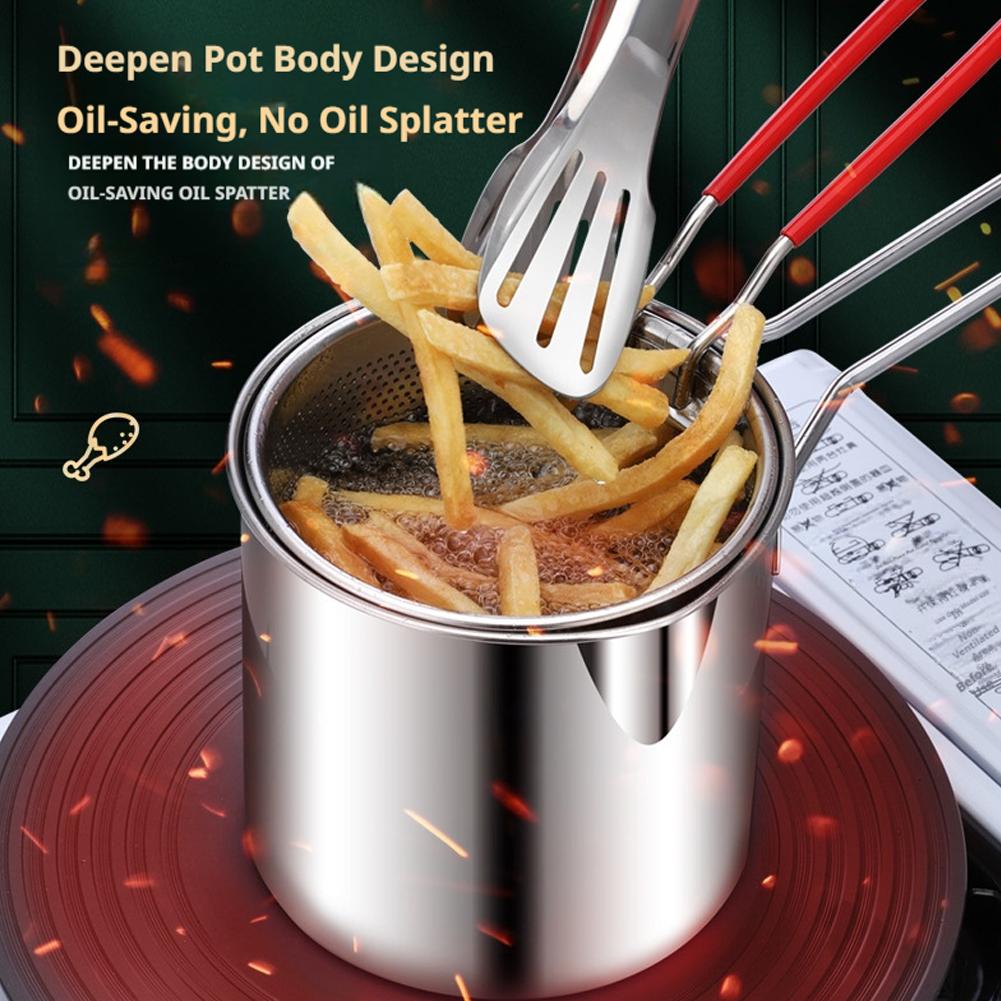 Panela de Fritura em Aço Inoxi - Commercial Kitchen Pots And Pans avaliação e preço